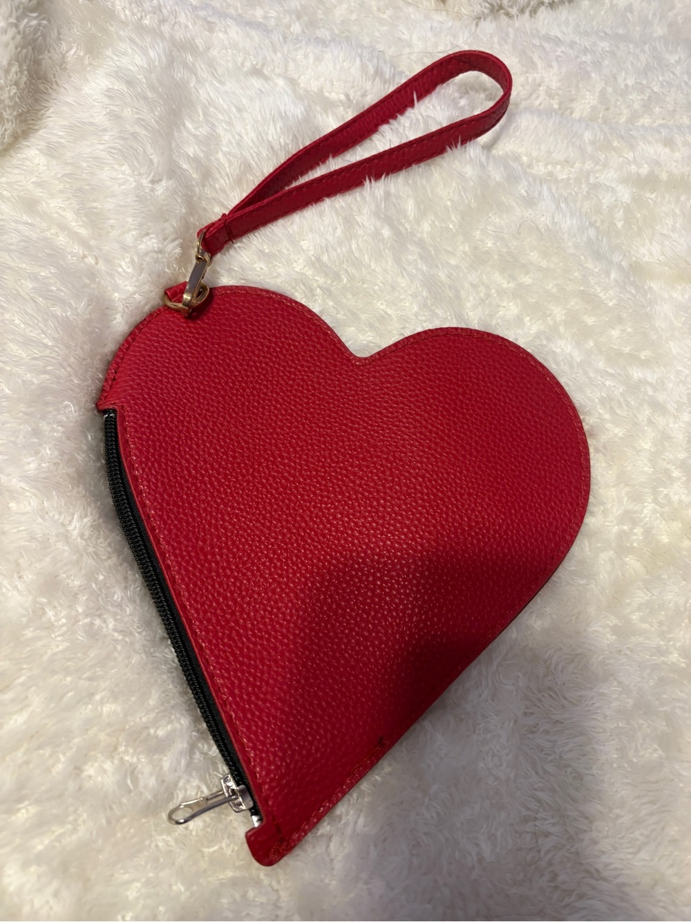Red Heart Wristlet Clutch - Women Bags